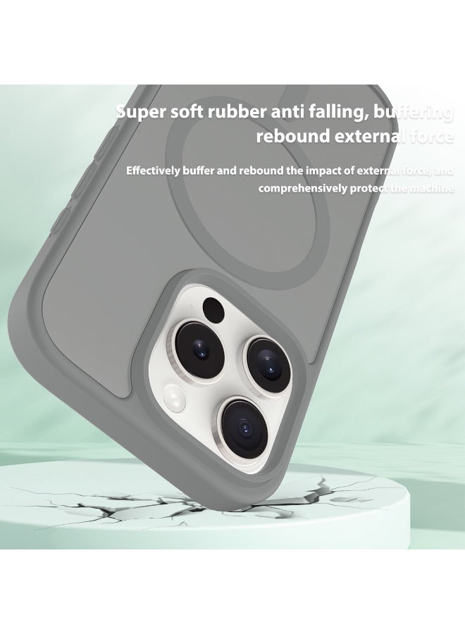 iPhone 16 Pro Skin Feeling Case With MagSafe - Dark Grey - Image 3